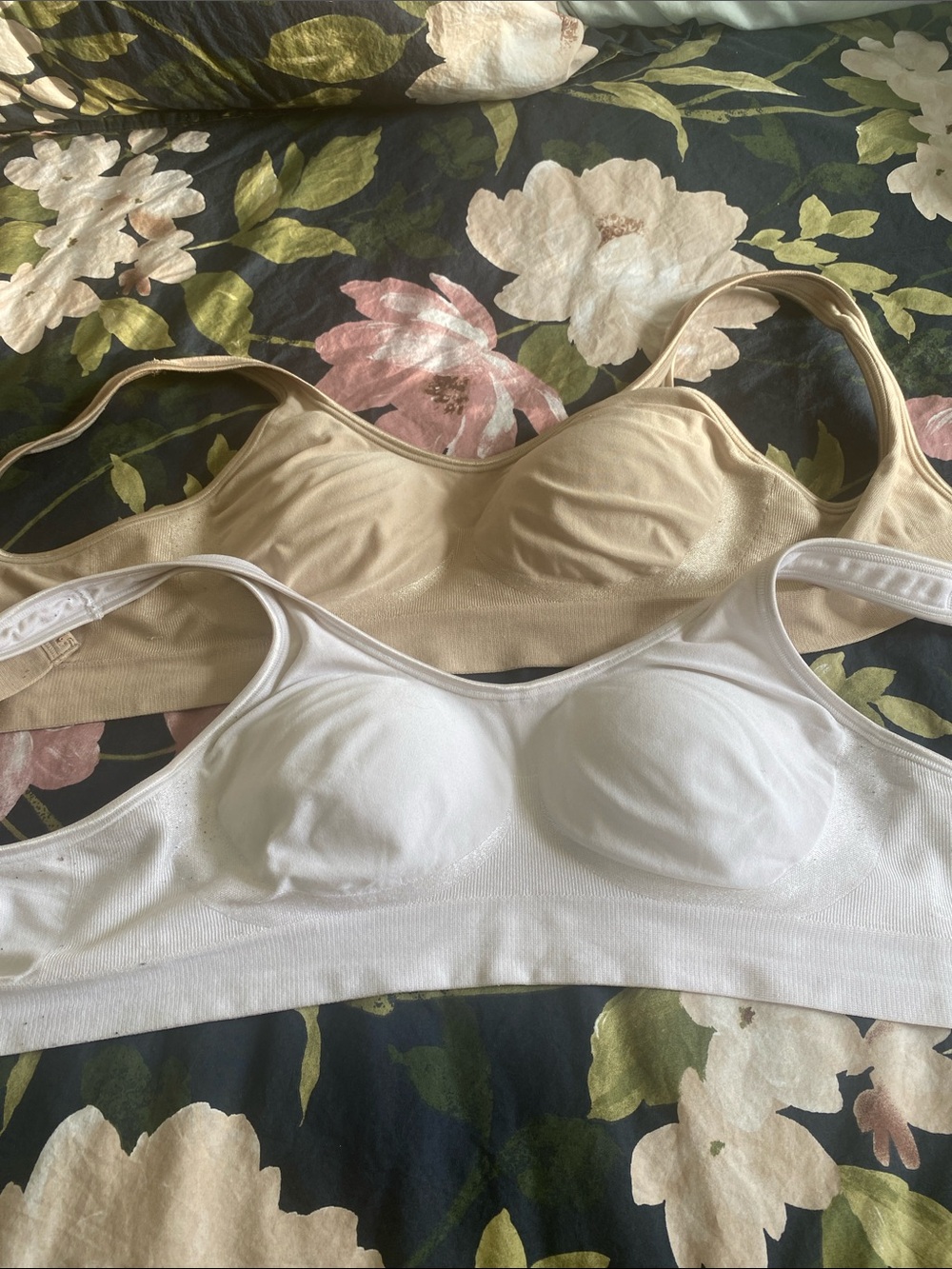 Bali Scoop Bralette Duo in White and Nude